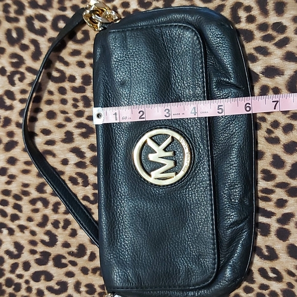 Michael Michael Kors Fulton Leather Small Chain Shoulder Flap Bag NWT - Picture 4 of 13